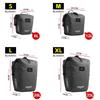 Rhinowalk 6L Waterproof Bicycle Pannier Bag, Motor Pannier Backpack, Shoulder Bag, Laptop Pannier, Travel Bag, Professional Cycling Accessory (1 Bag)