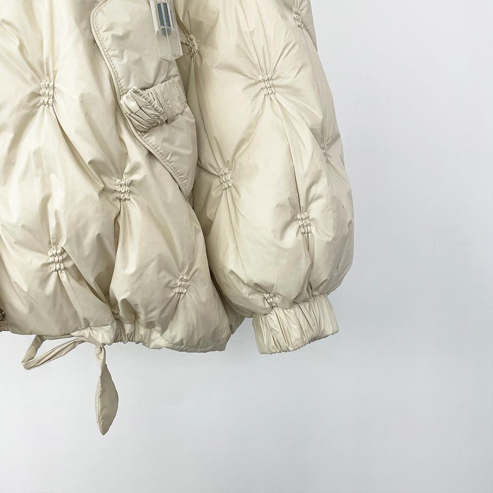 OFTBUY Осень-зима Корейский стиль Свободный теплый пуховик с капюшоном Женская куртка Утолщенная 90% Белая утиная пуховая куртка Пальто