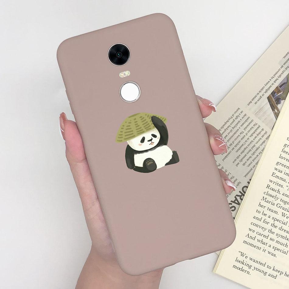 Милый Мультяшный Чехол Для Xiaomi Redmi 5 Plus Чехол Мягкий Расписной Матовый Силиконовый Задний Чехол Для Redmi5 Plus Redmi 5+ Чехлы Для Телефона Funda