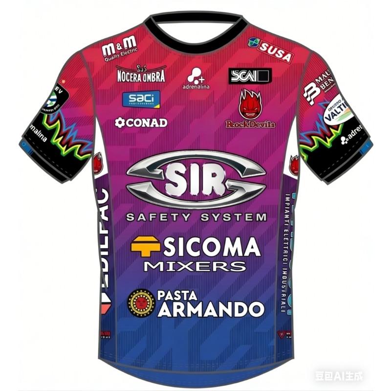 2026 Новый Мужской Sir Susa Scai Perugia 14 Yuki Ishikawa Волейбольная Майка Футболка с Коротким Рукавом Командная Форма Тренировочные Топы