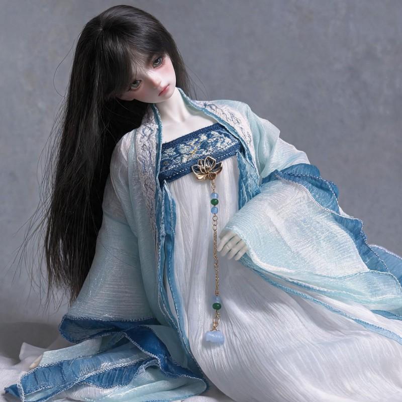 Набор одежды для BJD кук 6 дюймов, стиль Ханьфу, 30 см, пышные куклы, без обуви