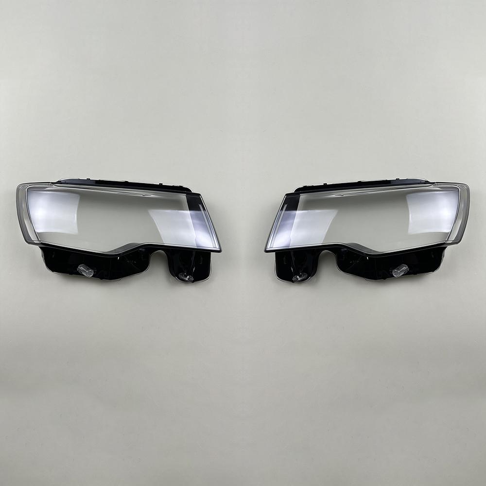 For Jeep Grand Cherokee 2014~2020 Headlight Shade Transparent Lampshade Headlamp Cover Lamp Shell Headlights Lens