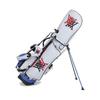 ANEW GOLF Caddy Bag DOUBLE LOGO STAND BAG Double Logo Stand Bag AGDUUSB06WHF WHITE