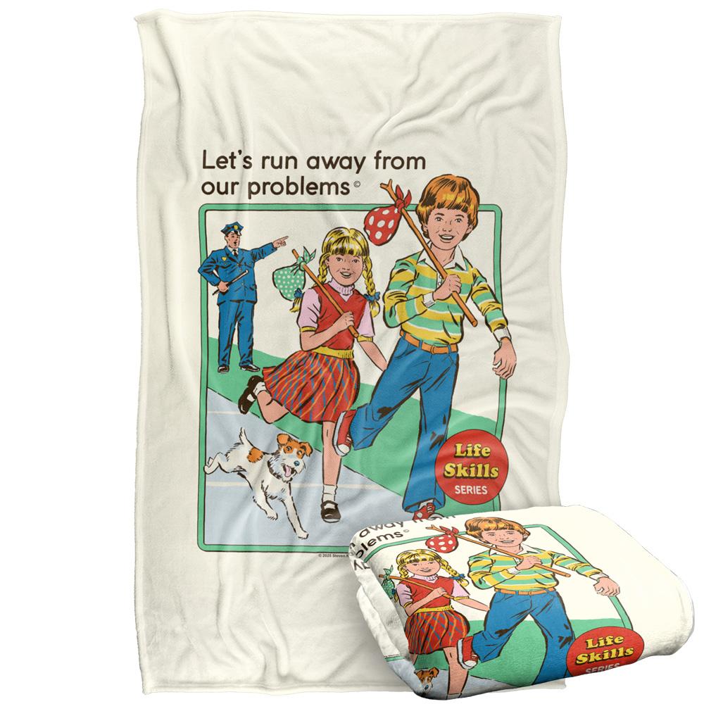 Steven Rhodes LetÂ´s Run Away Soft Touch Blanket
