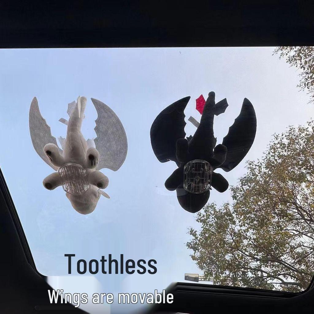 Летающий Дракон Плюшевая Игрушка-Подвеска на Крышу Автомобиля и Аксессуар для Мотоциклетного Шлема