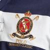 Polo Ralph Lauren SS23 Полосатая рубашка поло с цветными блоками и принтом в виде значка, с длинным рукавом, мужские топы, многоцветные MNPOKNI16822736-410