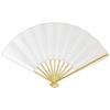 Taka Brand Folding Fans 10 Pieces 33-213 White,
