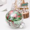 ABMH-30PCS Christmas Decorations 6Cm Transparent Ball Christmas Ball Set Christmas Tree Pendant