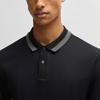 HUGO BOSS Polo Shirt Slim Fit Men's Black 50531787-001