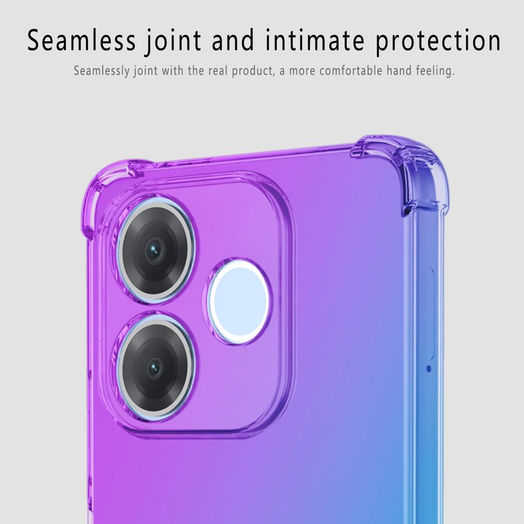 Градиентный чехол из ТПУ с подушкой безопасности для OPPO A5 Pro 5G 4G Защитный ударопрочный чехол Fundas Coque Capa
