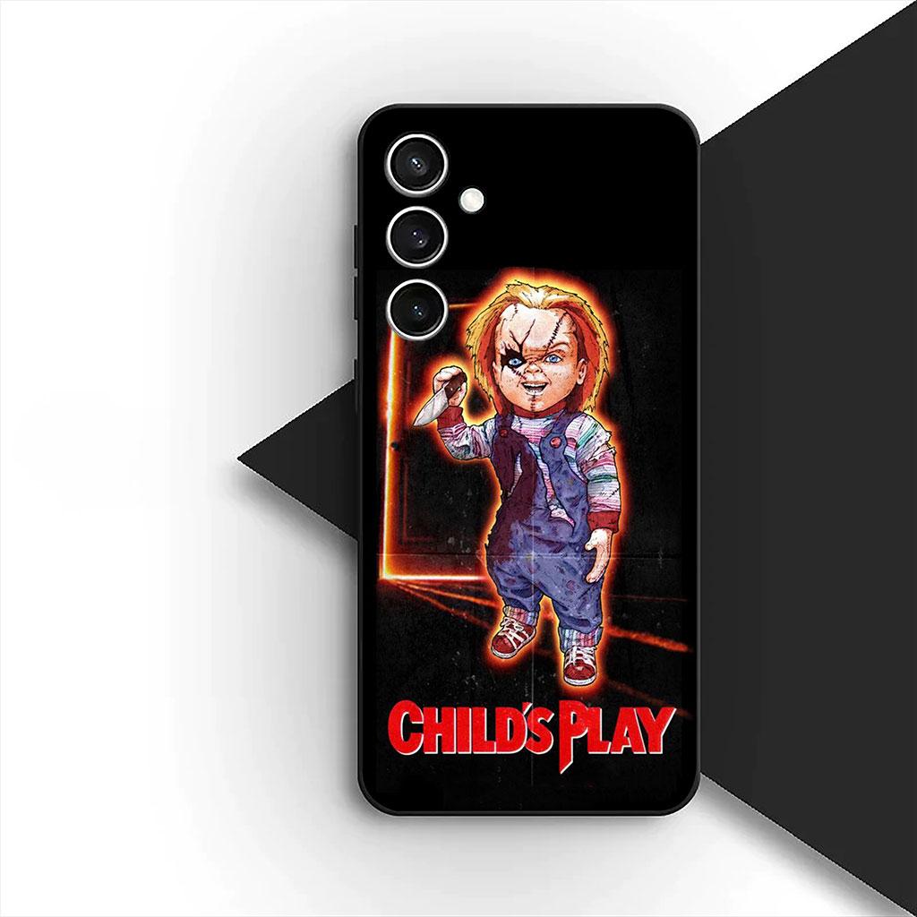 Son Seed of Chucky Child's Play Phone Cover Case for Samsung Galaxy S25 S24 S23 FE Ultra Plus S7 Edge S25+ S23+ A56 5G Casing