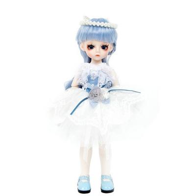 Шарнирное кукольное платье Doris Doll Marie, 30см, разные цвета