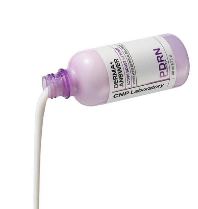 CNP Тонер Derma Answer Active Boost (ПДРН) 200 мл – Уход для сияния и увлажнения кожи