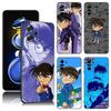 Аниме Детектив Конан Черный Силиконовый Чехол для Телефона Для Xiaomi POCO X3 X4 NFC F5 M3 M4 M6 X5 X6 Pro F3 F4 GT 5G C55 C65 M5