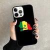 Senegal Flag Phone Case For iPhone 17 Air 16 16e 15 14 plus 11 12 13 Pro max Soft Bumper Shell Cover coque