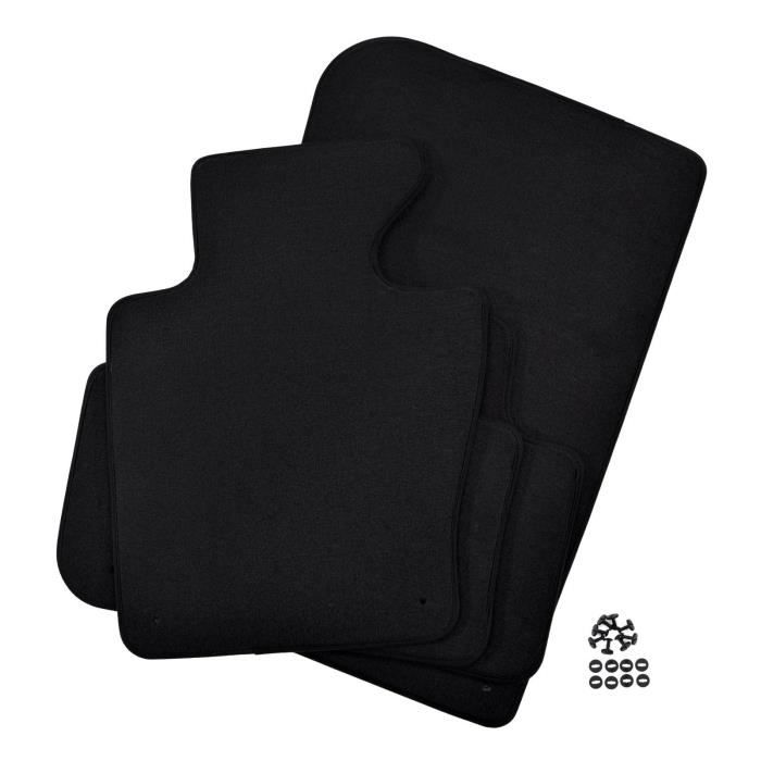 Tapis De Sol - BMW - X3 E83 - Noir - 4 Pièces - Antidérapant Et Imperméable