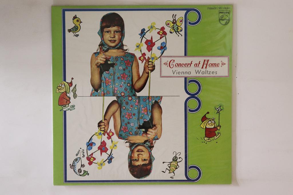 LP Record VARIOUS Concert At Home Vienna Waltzes SEL100361 SUNG EUM LIMIT 1977 South Kore Classical Used