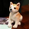 Милая мягкая игрушка Акита-ину Kawaii Shiba Inu, плюшевая игрушка-животное, имитация трубы, кукла для собак, детский комфортный сон, кукла, подарок на день рождения для девочки