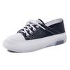 2025 Women's Genuine Leather White Sneakers: Breathable, Soft Cowhide Sole, Versatile Two-Wear Design for Spring & Summer.
