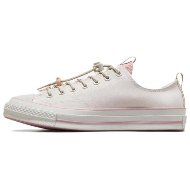 Converse Chuck 70 Универсальные низкие эспадрильи Унисекс Белый Розовый