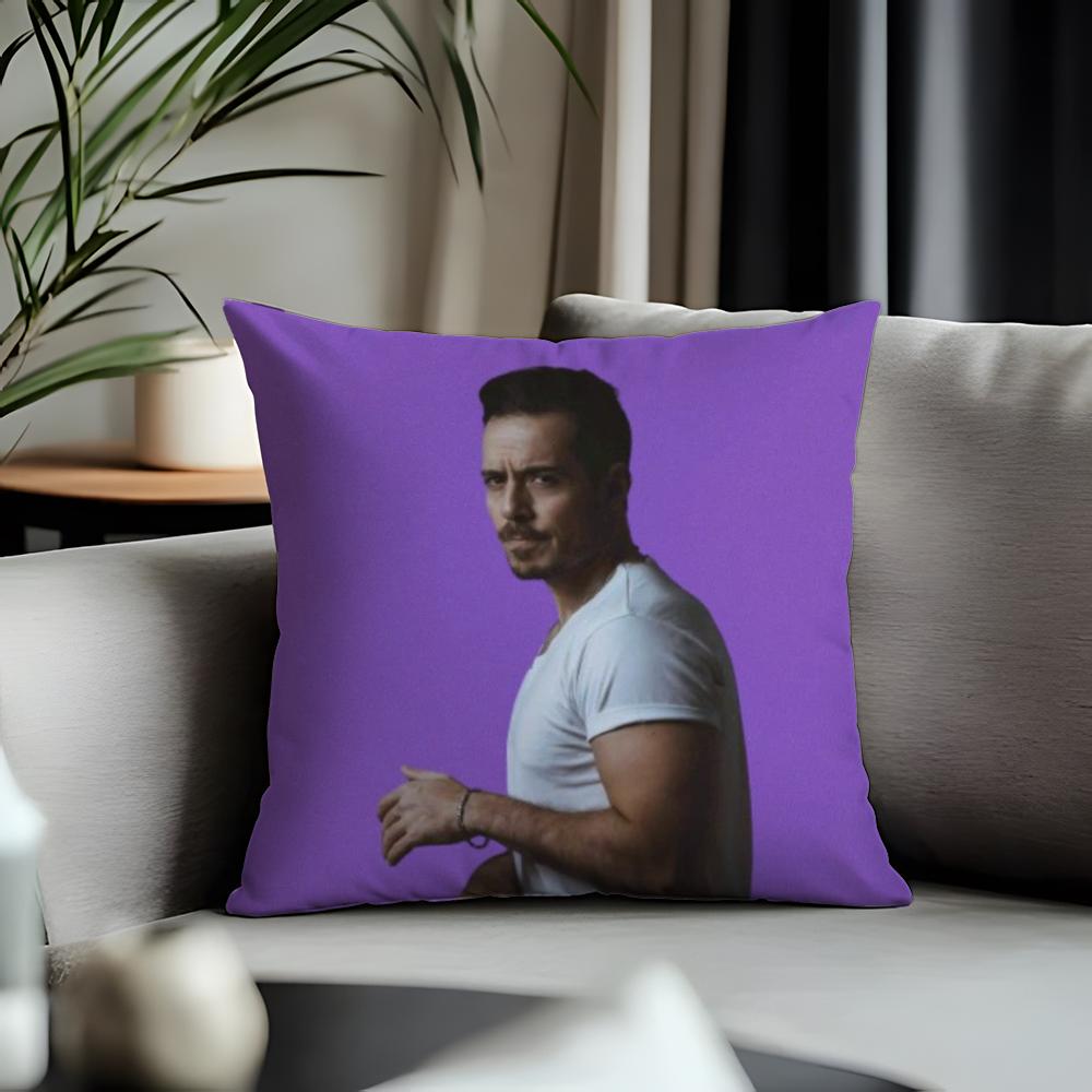 Trending JJose Madero Vizcainoed Cushion Cover Antidustmite Pillowcase Invisible Zipper Silky Short Plush Sofa Cushion Cover