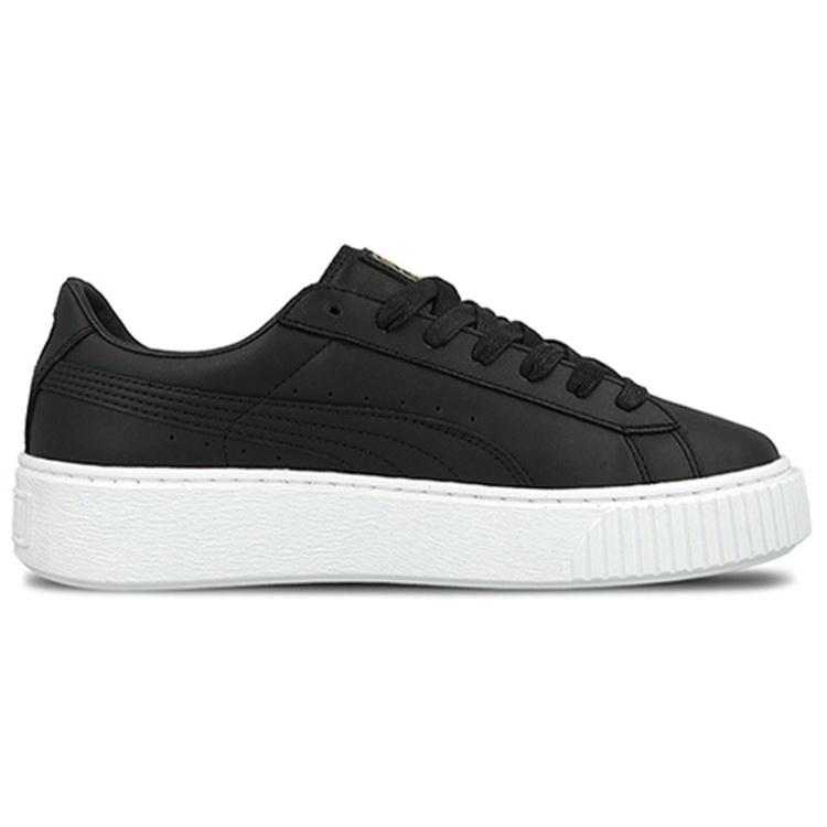 (WMNS) PUMA Basket Platform Core 'Black Gold' Women's 364040-03