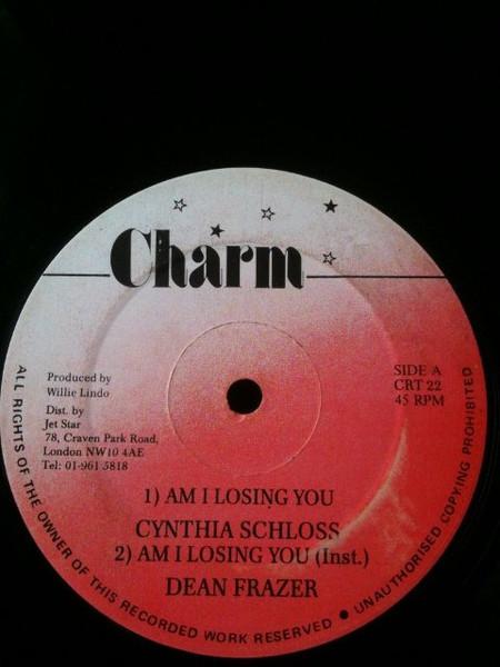 12-дюймовая пластинка CYNTHIA SCHLOSS Am I Losing You CRT22 Charm UK Reggae Ska Dub Б/у