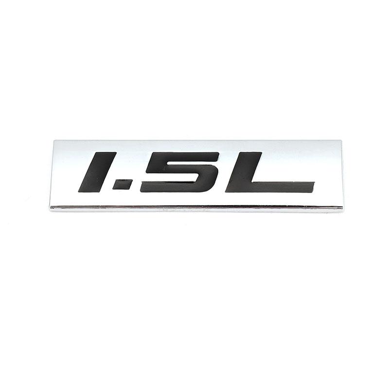 Car Sticker 1.4L 1.5L 1.6L 1.7L 1.8L 1.9L Emblem Badge Decals for Audi SUV Toyota Mini Peugeot Honda Volkswagen VW Focus Hyundai