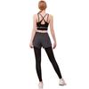 Sports Underwear Breathable Summer Cross Yoga Vest Thin Shoulder Strap Crop Top Solid Color Running Sportswear Women