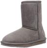 Oriental Traffic Shearling Winter Snow Warm and Available In Large and Small Sizes Gray Women's Fur-lined Boots, Boots, Boa-lined, Sizes, 25.0-25.5