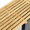 HANOI bamboo laundry or toy basket, 2 compartments, DUO COLOR