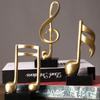 Декорация Модель Музыкальной Ноты из Смолы Гостиная Винный Шкаф ТВ-Тумба Украшение Офисного Стола Рукоделие Витрина Дисплей Декорации Сцены Принадлежности