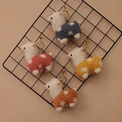 Мультяшная плюшевая альпака кукла плюшевые игрушки маленькая подвеска сумка подвесное украшение брелок