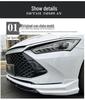 Обвес BYD Qin Plus Dmi/EV Стиль EFG: Нижние передний и задний спойлеры, Боковые юбки, Заднее антикрыло с подсветкой
