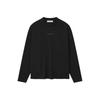 Essentials Classic Футболка с длинным рукавом Jet Black Мужские топы 125SP254200F