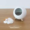 Mooas Ночник Спящий Кот, Мягкий Свет, Непрямое Освещение, 10 Уровней Яркости, для Детей, Подарок для Детей, Милый Настольный Светильник для Спальни (белый)