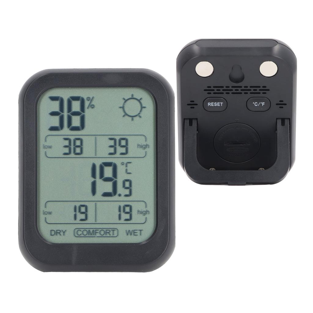 Термометр Датчик влажности Высокое разрешение Большой экран Точный гигрометр Термометр для использования в помещении