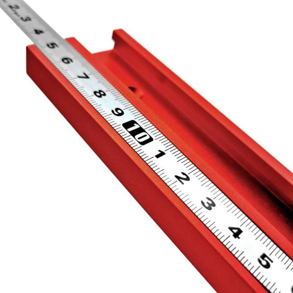 12MM Width Metal Tape Measure Self-Adhesive Workbench Ruler Durable Measuring Tape