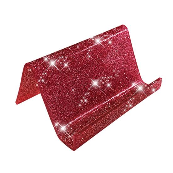 Акриловый держатель визитных карточек для стола, блестящий настольный органайзер для визитных карточек для домашнего офиса