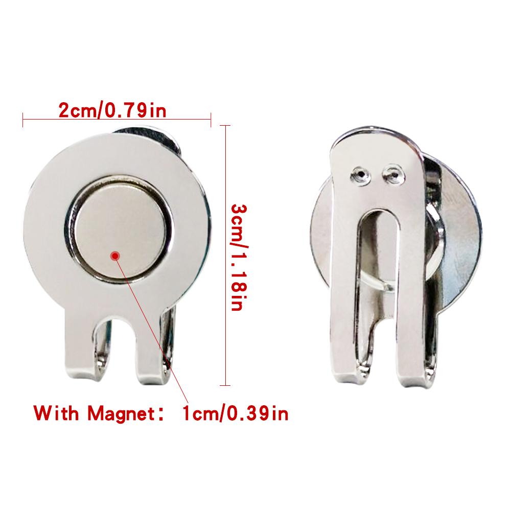 Pack 1 Pcs Golf Hat Clip Magnetic Golf Cap Clips with Magnet Golf Putting Green Accessories For Marker Mark Drop Ship 5