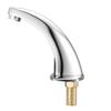Touchless Bathroom Sink Faucet, Automatic Motion Sensor Restroom Toilet Faucet Cold Water with Hole Cover Plate, Battery Operated for 9.5 mm Pipe