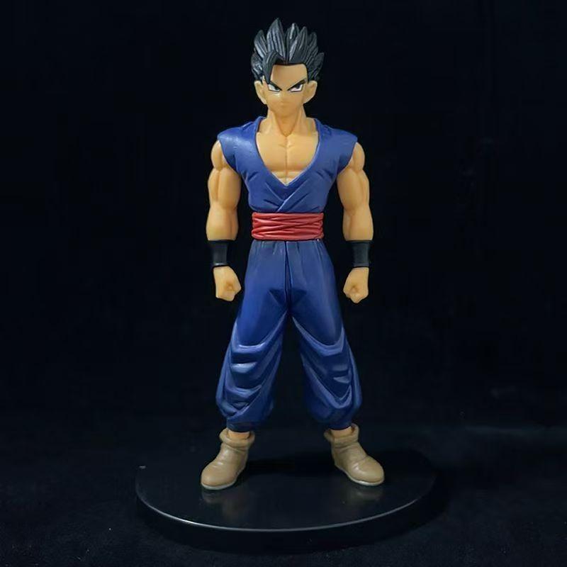 Аниме Dragon Ball Z 18 см Фигурка Гохан Театральная версия Супер Сайян Модель Действия Поза Стоя Сцена Коллекционная Подарки для Детей