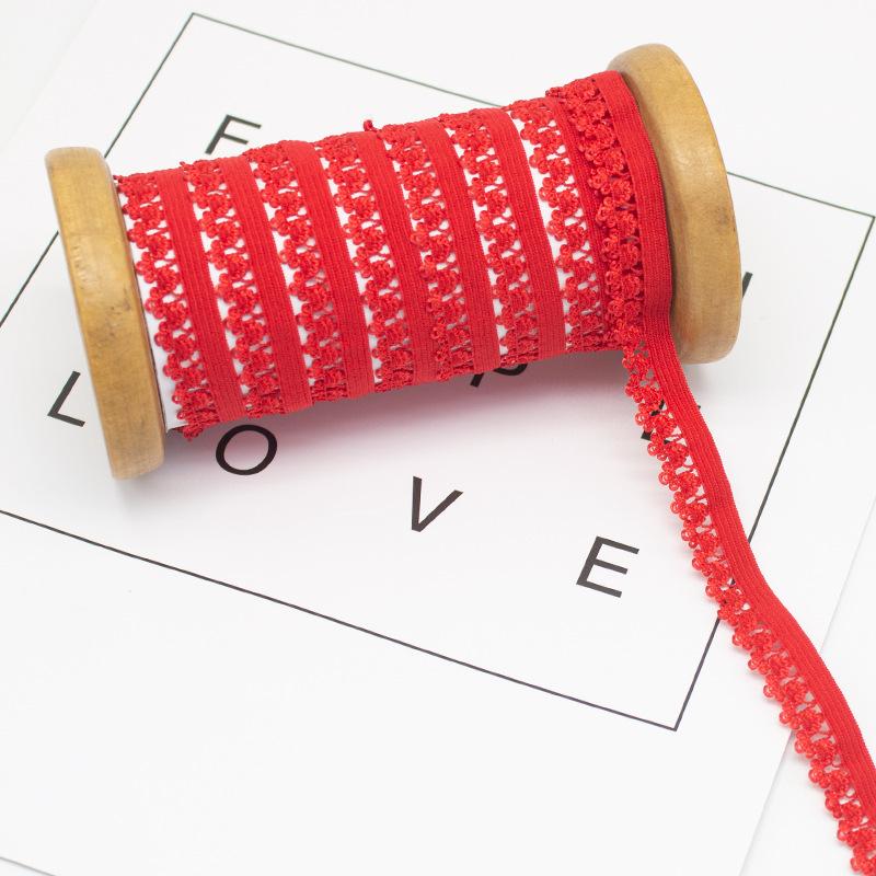 10 метров, ширина 1,2 см, новейший цвет, маленькая кружевная бейка высшего класса/нижнее белье, эластичная эластичная кружевная отделка/вышивка своими руками, бейка для одежды