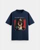 Thriller Horror Game Silent Hill F Print T-shirt Men Oversized Street Hip Hop Y2k Heavy Cotton High Quality Male Clothes Tee