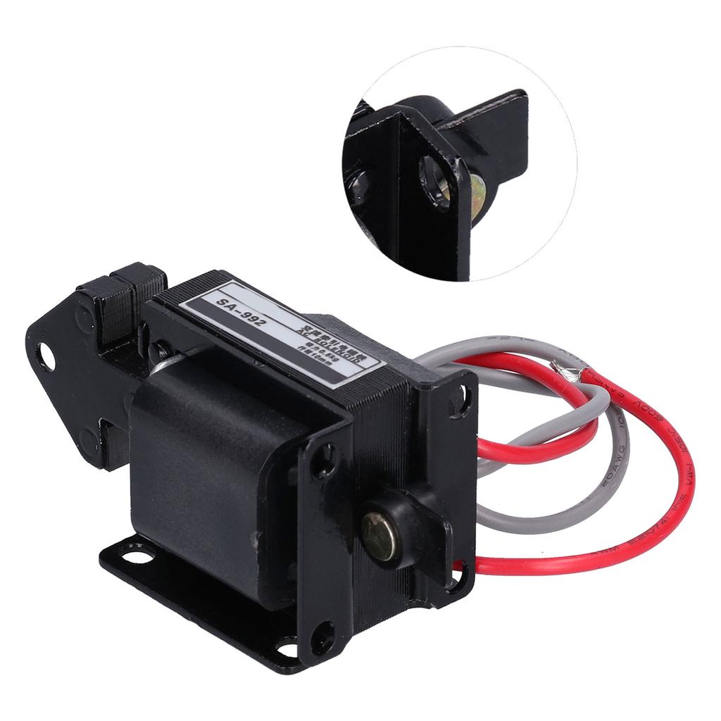 BERM Push Pull Electromagnet Traction Solenoid 0.5KG Suction 10mm Stroke SA?992 AC220V