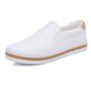 Весна Осень Мягкие Черные Белые Туфли Женские Плоские Модные Брендовые Женские Лоферы Повседневная Женская Обувь