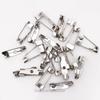 40Pcs Metal Brooch Pins Base Brooch 15/20/25/30/35/38/40mm Lock Back Safety Holder Findings for Jewelry Making Brooch DIY