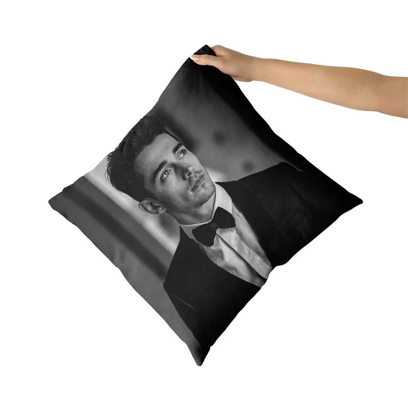 18'' X 18'' Чарльз Леклер Квадратные Подушки-Пледы Наволочки Чехлы 45см X 45см