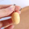 Mangosteen Mangosteen Model Pendant Simulation Food Keychain Simulation Potato Keychain  Couple
