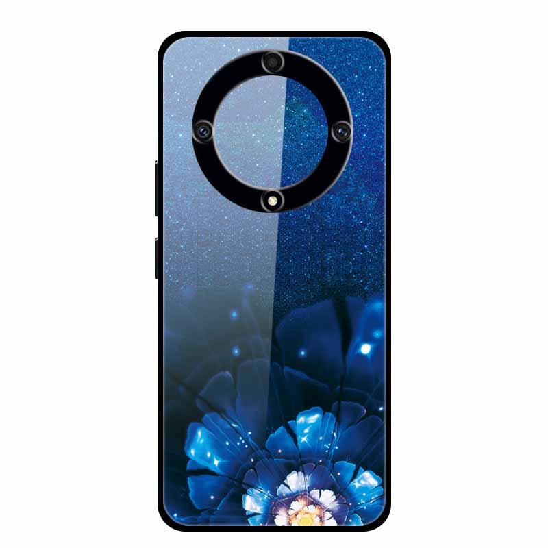 Закаленное Стекло Чехол для Honor Magic5 Lite 5G Крышка Роскошная Жесткая Задняя Крышка для Huawei Honor Magic 5 Lite Чехлы Защитные Модные